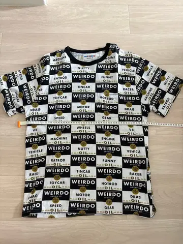 WEIRDO 올 패턴 티셔츠