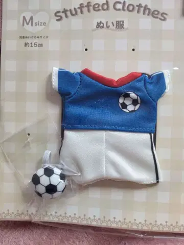 축구 봉제 인형 의류 유니폼 봉제 인형