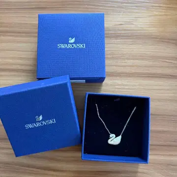 Swarovski 스와로브스키 스완 백조 모티브 목걸이