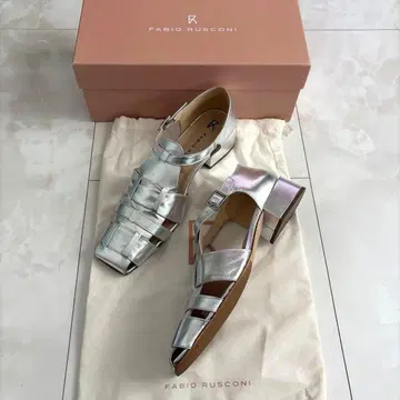 파비오 루스코니 구르카 샌들 37 실버
