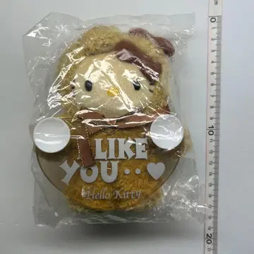 [ 새상품 ] 헬로키티 인형옷 봉제 인형 곰 흡착판 플레이트 2002년