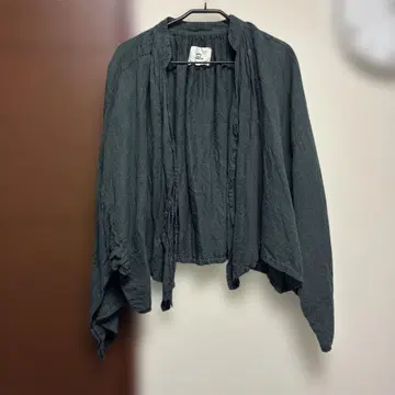 OUTIL 다크 그린 가디건 겉옷