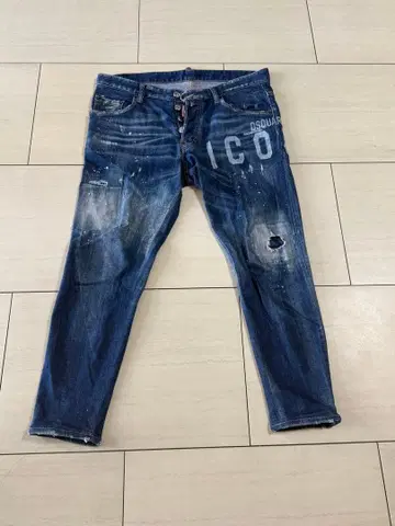 DSQUARED2 데미지 가공 데님 팬츠