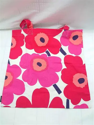 마리메꼬 marimekko 우니코 패턴 토트백 핑크 계열 여성용