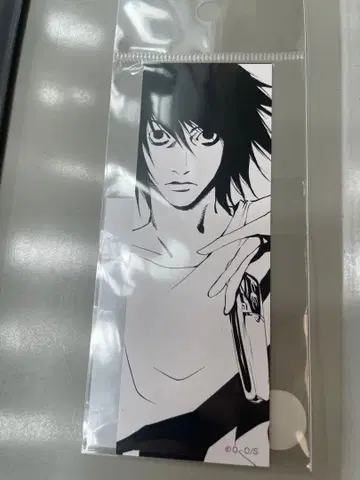 L 양면 책갈피 DEATH NOTE 팝업