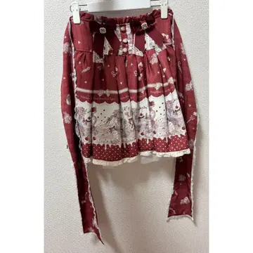 LIZLISA 스커트 빨간색
