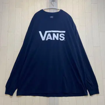 ah.h ssz vans 롱 슬리브 네이비 리버서블