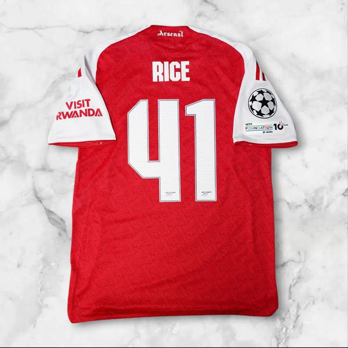 Domestic L] 24/25 Arsenal Rice Champions League Home Jersey