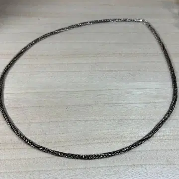 실버 925 트위스트 체인 60cm 실버 목걸이 실버 체인