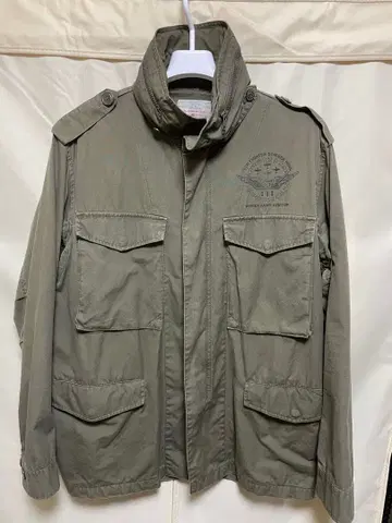 AVIREX 6192022 M-65 밀리터리 자켓 카키 XL