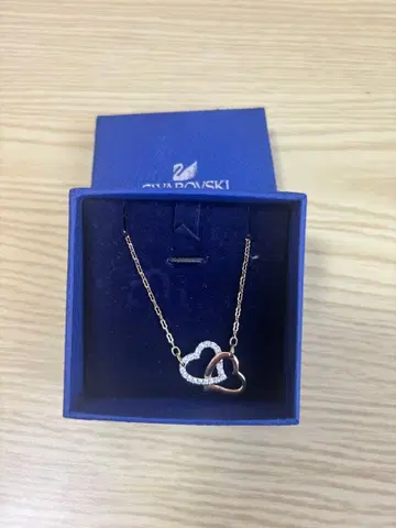 Swarovski 하트 모티브 목걸이