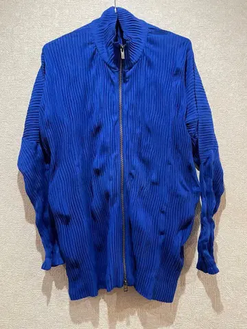 새상품급 레어 ISSEY MIYAKE MEN 플리츠 블루종 3 포켓 있음