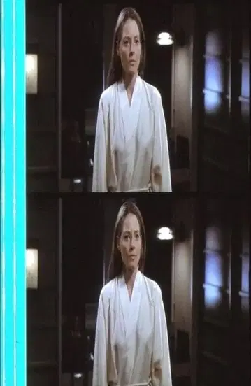 콘택트 35mm 필름 연속 5컷 로버트 제메키스 조디 포스터