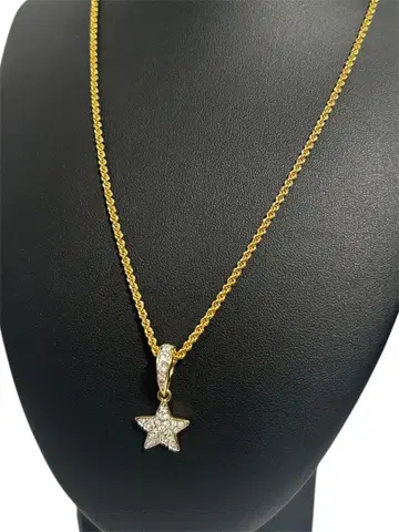 스와로브스키 SWAROVSKI 별 스타 빈티지 목걸이