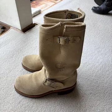 Chippewa 엔지니어 부츠 스웨이드 [24cm]