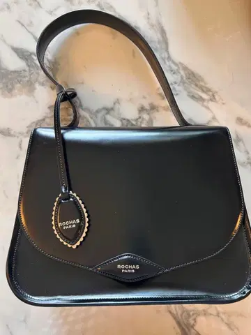 미사용 새상품 ROCHAS 블랙 핸드백