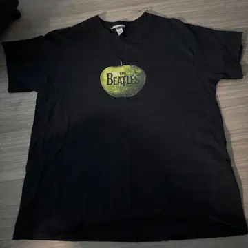THE BEATLES 더 비틀즈 티셔츠 파란 사과 L