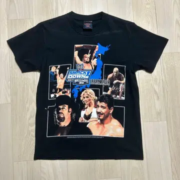 WWE 2005년 JAPANTOUR 티셔츠 블랙
