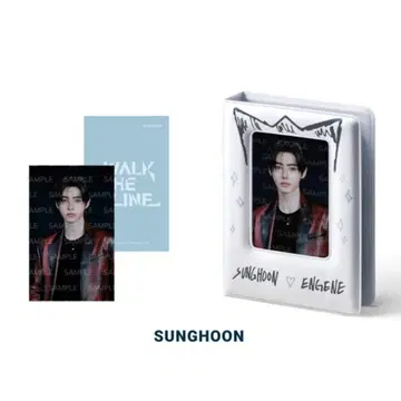 ENHYPEN WALK THE LINE 성훈 포토카드 바인더