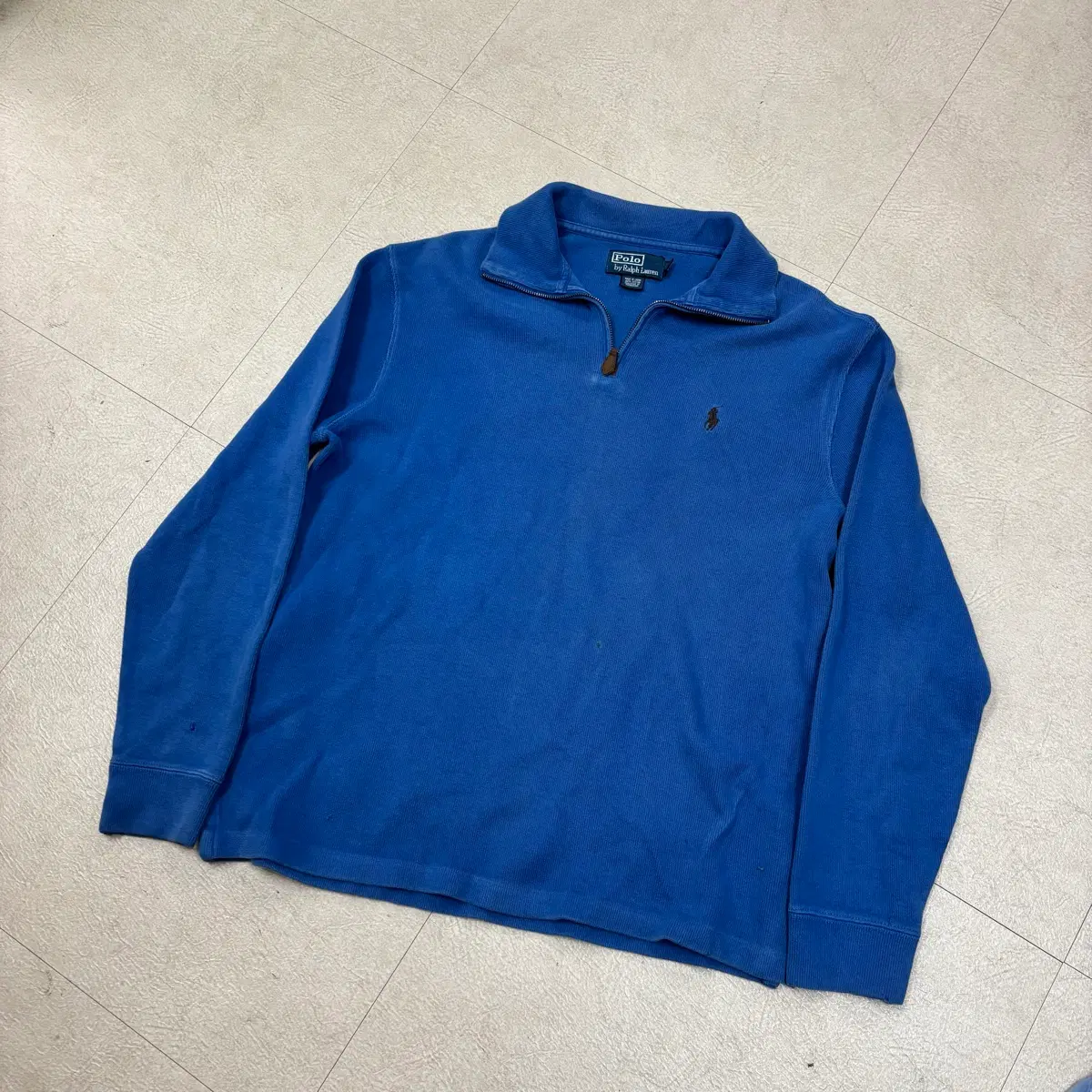 Polo Ralph Lauren Half-Zip Heritage Snowflake Half-Zip Knit XL 18 