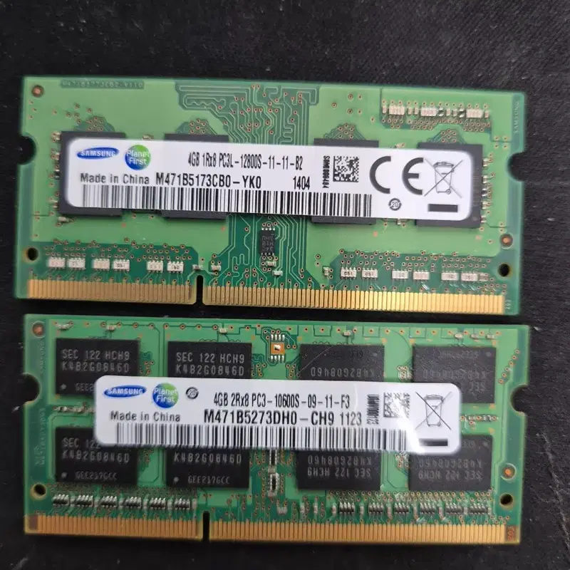 삼성 DDR3 4GB 램 노트북용