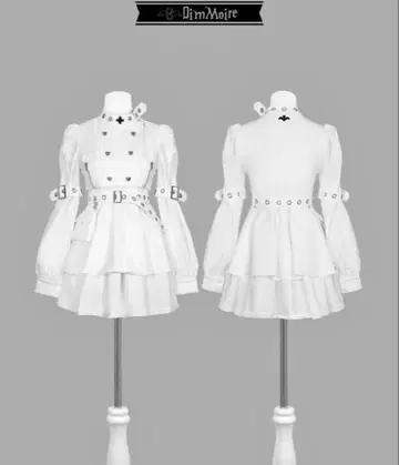 Dim Moire CODE:NURSECORE 원피스 화이트