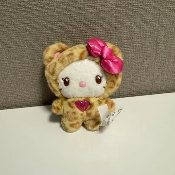 산리오 갸루곰 디자인 마스코트 키링 키티