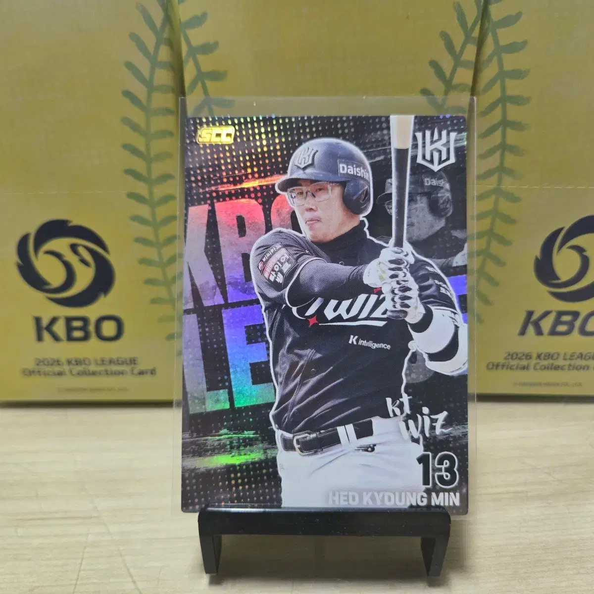 2026 scc kbo 오피셜 KT 허경민 홀로카드 판매합니다.