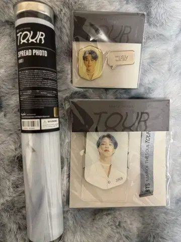 BTS 진 MAP OF THE SOUL TOUR 굿즈