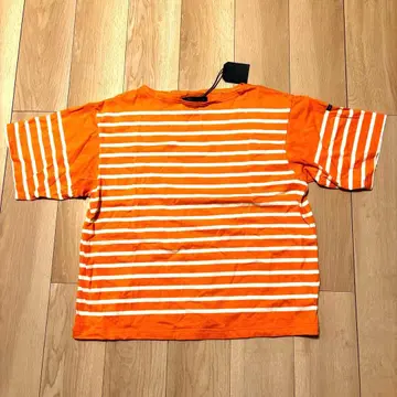 새상품 [ Outil ] 반팔T셔츠 BrightMarigold/Off