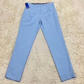 새상품 adidas 트위스트 위브 발수 쓰리 스트라이프스 앵클 팬츠