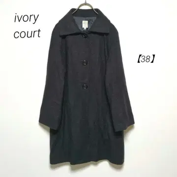 ivory court [ 38 ] 울 x 캐시미어 코트 체스터 코트