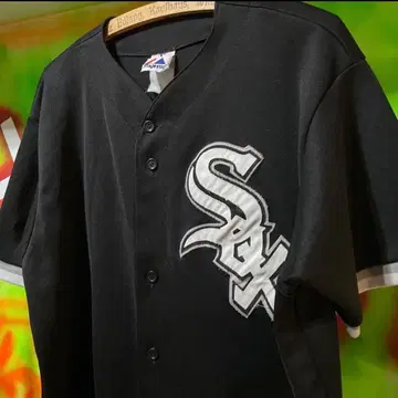 레어 90s WHITE SOX 화이트 양말 MLB 베이스볼 셔츠