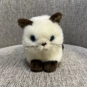 조이풀메이트 샴 고양이 봉제 인형 꼬리에 방울 달림