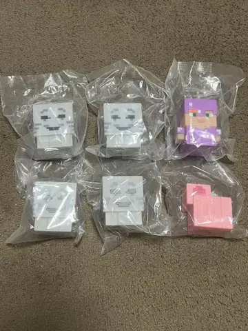 마인크래프트 캡슐 토이 라이트마스코트 3