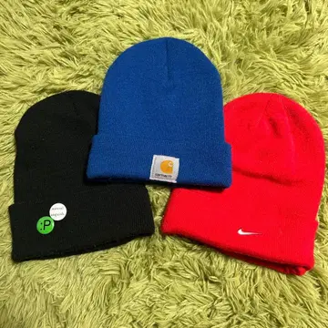 니트 모자 Carhartt NIKE 3점 묶음 판매