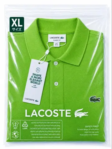 LACOSTE 라임 그린 피케 셔츠 사이즈 6