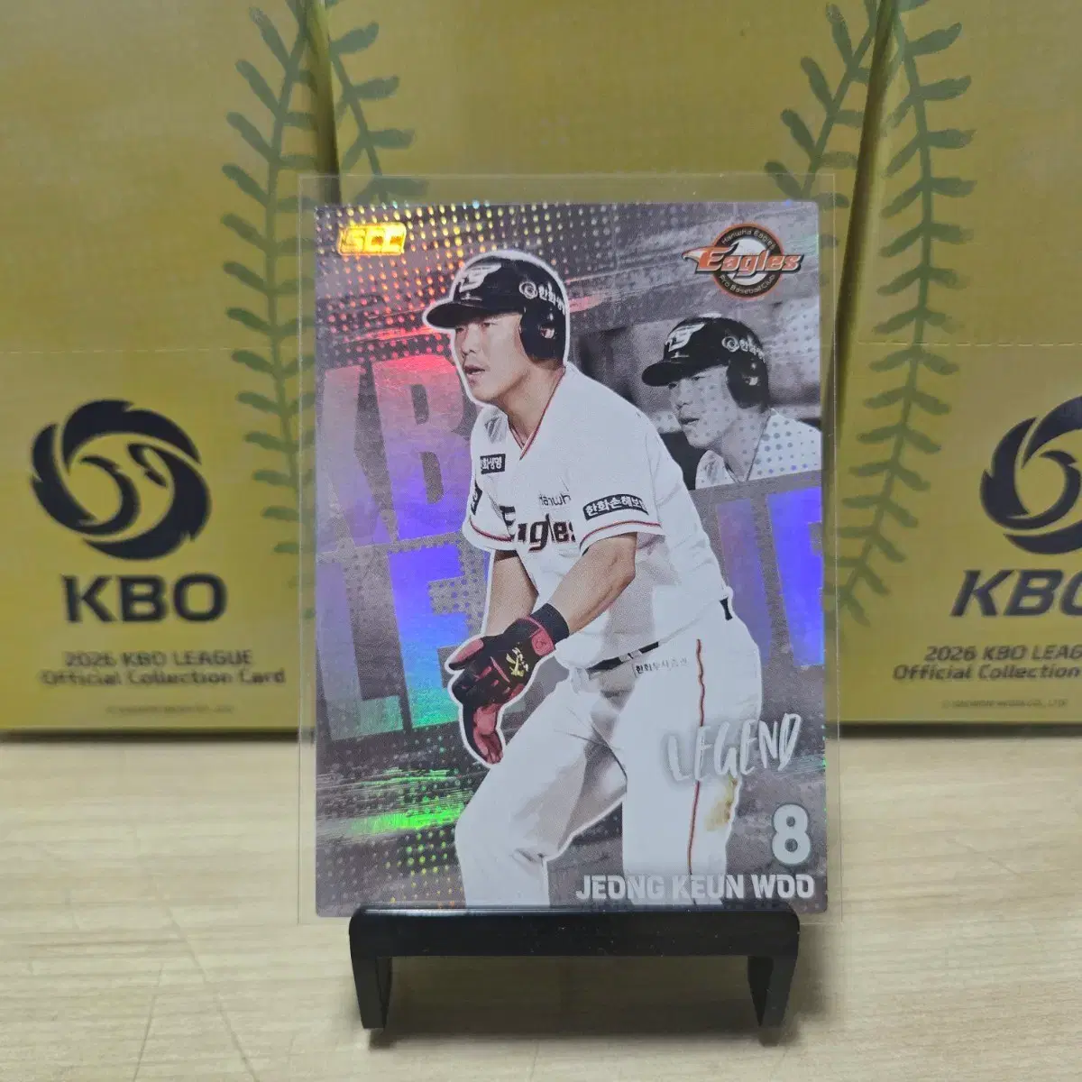 2026 scc kbo 오피셜 한화 정근우 홀로카드 판매합니다.