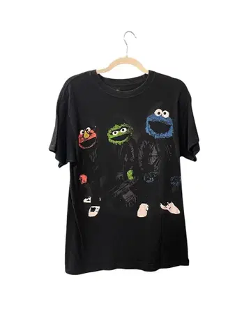 Sesame Street 세서미 스트릿 티셔츠 M RUN DMC
