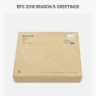 방탄소년단  2018시즌그루팅 미개봉판매