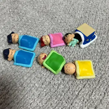 가챠가챠 짱구는 못말려(크레용 신짱) 굿나잇 부대 2 컴플리트 세트
