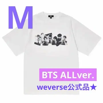 BTS ARIRANG 티셔츠 M 사이즈 ALL 전원 얼굴 사진