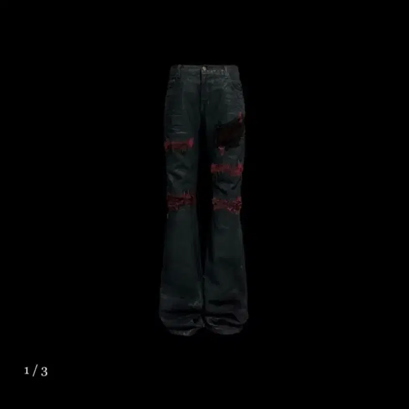 emostanceclub destroyed red stitch denim 【公式通販】