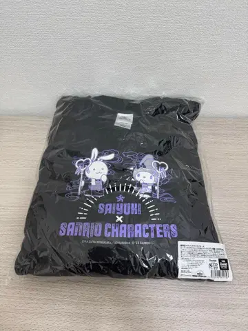 최유기 x 산리오 캐릭터즈 블랙 LARGE