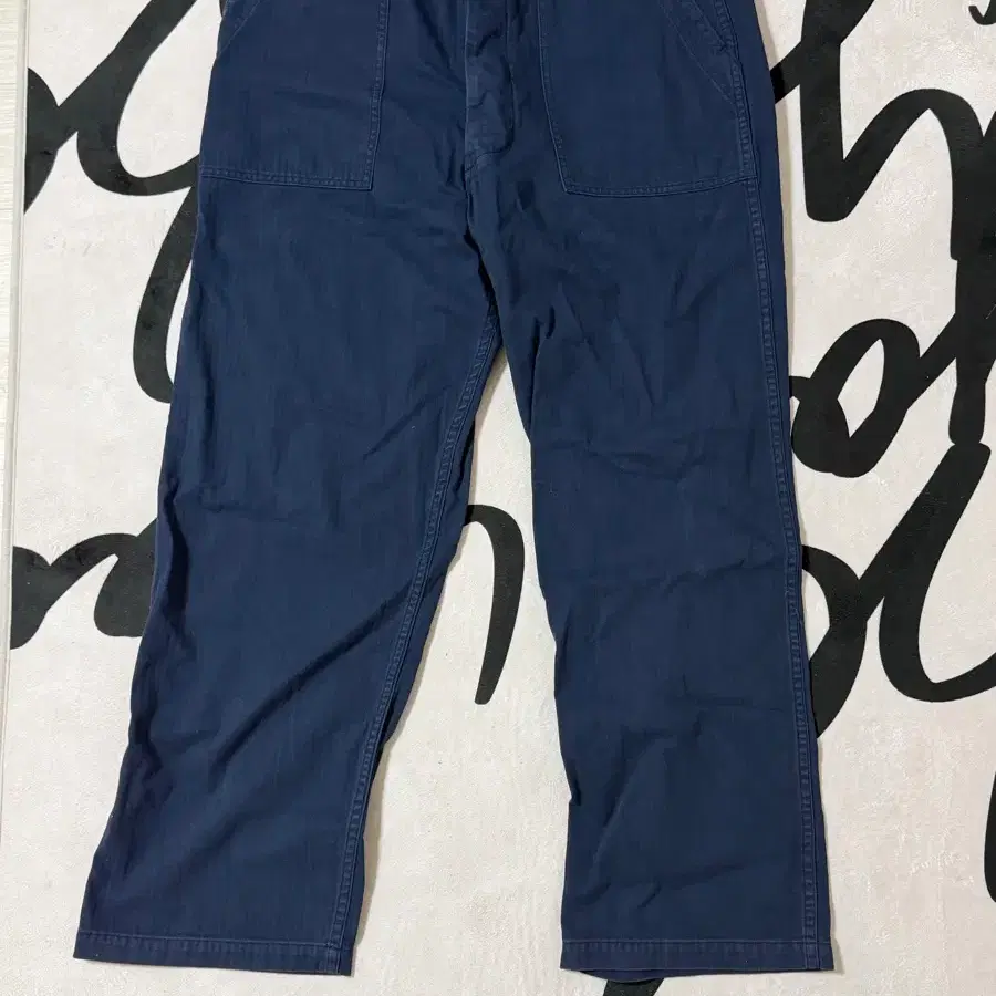 Visvim High Water Navy Chino Pants | Bunjang Global