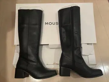 MOUSSY 롱 부츠 블랙 M 사이즈
