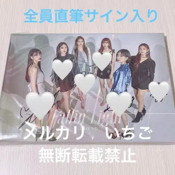 GFRIEND Fallin' Light 천사의 사다리 친필 사인반 CD