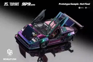 Topart 람보르기니 카운터크 Lbwk 1/64