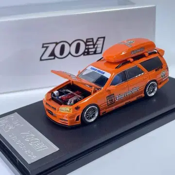 1/64 줌 닛산 WC34 260RS 스테이지아 왜건 오렌지