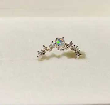 오사카 엑스포 네팔관 오팔 반지 S925